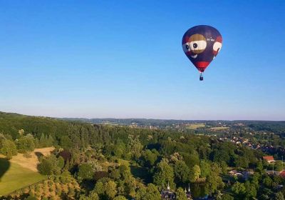 survol montgolfiere