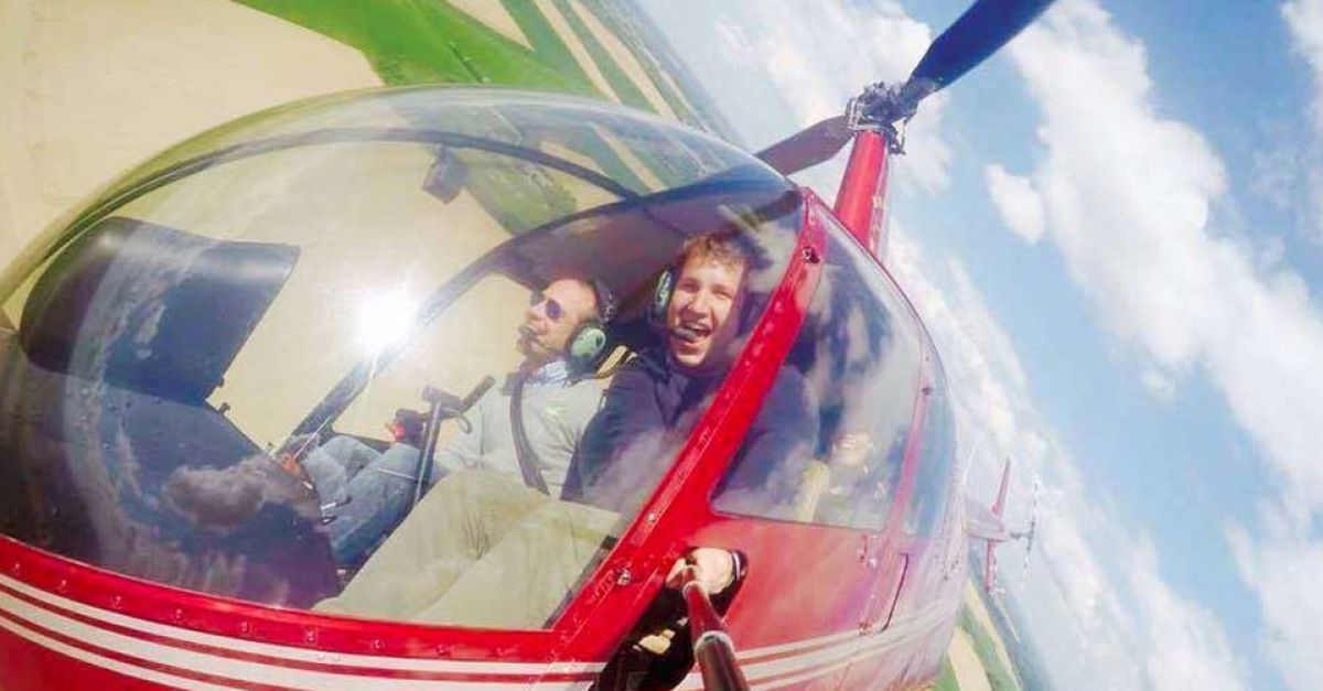 Voler à bord d'un hélicoptère