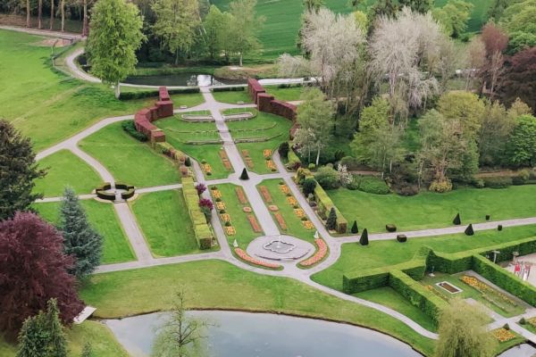 Vol en montgolfiere Jardins d'Annevoie