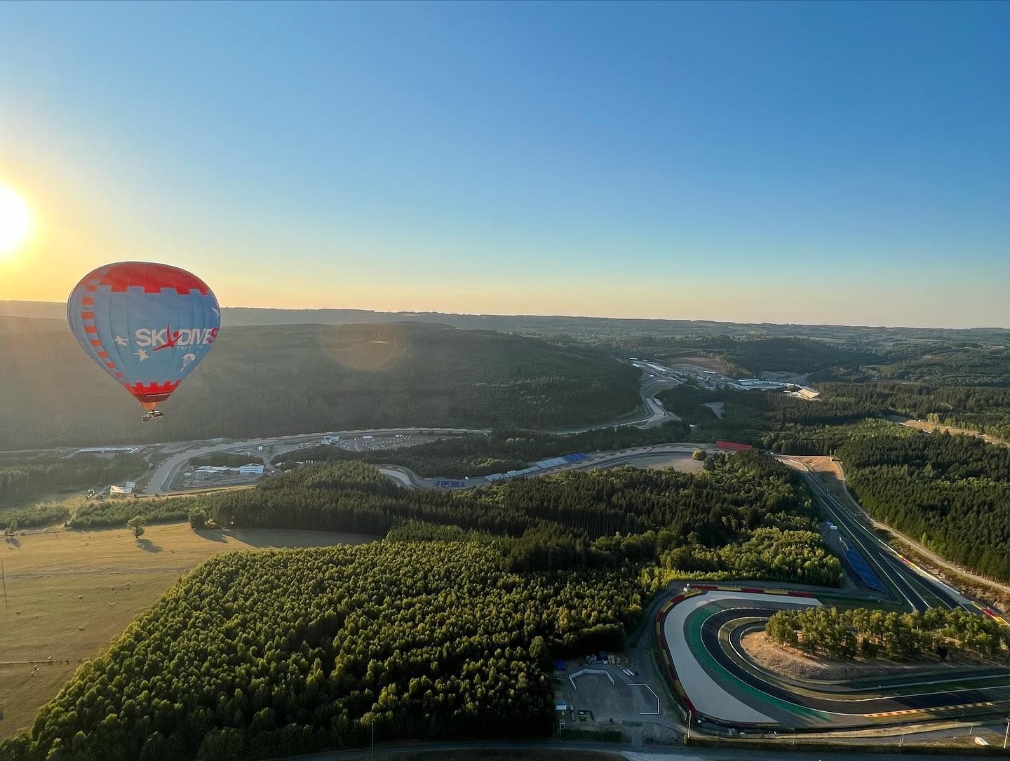 luchtballon francorchamps