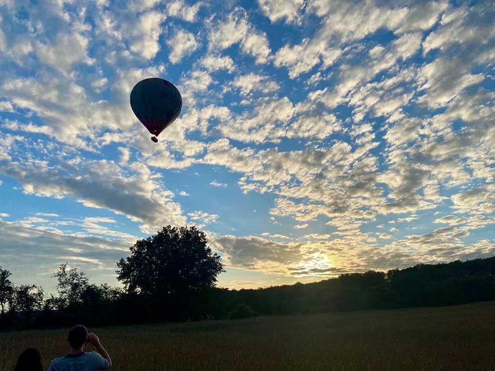 vol en montgolfiere