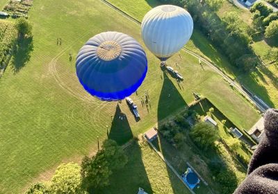 Decollage montgolfiere region Namur 