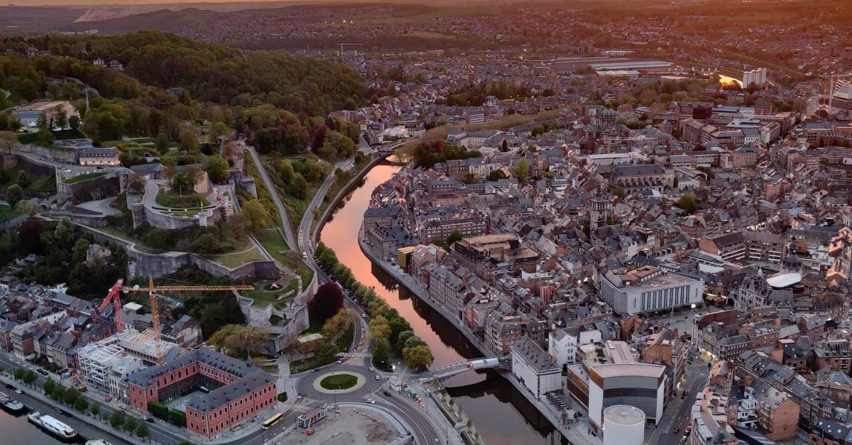  Le vol en montgolfière à Namur 