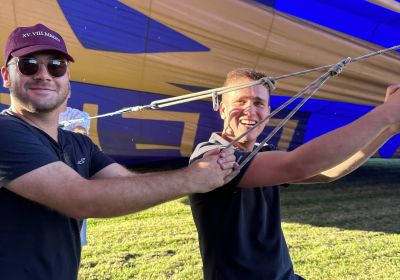 Vol en montgolfiere, andenne